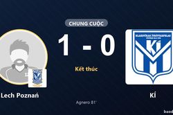 Agnero đưa Lech Poznań vượt qua K&Iacute; tại Europa League