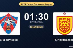 Nhận định Valur Reykjavik vs FC Nordsjaelland: đội h&igrave;nh dự kiến