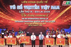 Điểm tin trưa: Liên hoan quốc tế võ cổ truyền Việt Nam lần thứ IX - Gia Lai 2026 khép lại thành công
