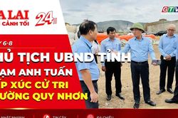 Toàn cảnh Gia Lai 24h: Chủ tịch UBND tỉnh Phạm Anh Tuấn tiếp xúc cử tri phường Quy Nhơn