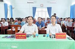 Đảng ủy xã Phước Hữu quán triệt, triển khai văn bản của các cấp ủy