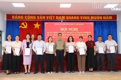 Đảng ủy phường Bắc Cam Ranh tổ chức k&yacute; cam kết về tr&aacute;ch nhiệm đối với người đứng đầu, cấp ph&oacute; của người đứng đầu
