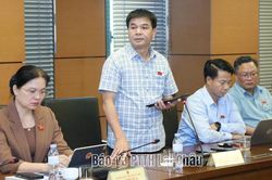 Đo&agrave;n ĐBQH tỉnh Lai Ch&acirc;u tham gia nhiều &yacute; kiến ho&agrave;n thiện c&aacute;c dự &aacute;n luật về kiến tr&uacute;c v&agrave; lĩnh vực ng&acirc;n h&agrave;ng