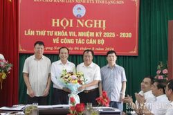 Công bố quyết định và bầu chức vụ Phó Chủ tịch Liên minh Hợp tác xã tỉnh