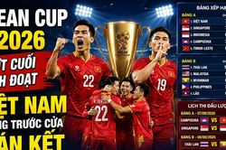 ASEAN Cup 2026: Lượt cuối định đoạt, Việt Nam đứng trước cửa bán kết