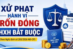 Xử phạt hành vi trốn đóng BHXH bắt buộc