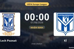 Nhận định Lech Poznań vs K&Iacute;: đội h&igrave;nh dự kiến