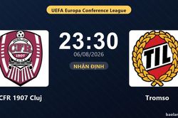 Nhận định CFR 1907 Cluj vs Tromso: đội hình dự kiến