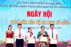 Xã Lạc Sơn tổ chức điểm Ngày hội Toàn dân bảo vệ an ninh Tổ quốc năm 2026