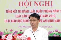 Phú Thọ tổng kết thi hành các luật về quốc phòng, quân sự địa phương
