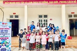 Dấu ấn thanh niên tình nguyện hè tại xã biên giới Phiêng Pằn