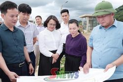 Đồng ch&iacute; Ph&oacute; B&iacute; thư Thường trực Tỉnh ủy l&agrave;m việc với Ban Thường vụ Đảng ủy x&atilde; Mai Sơn