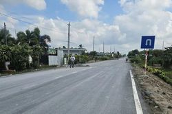 Ho&agrave;n th&agrave;nh n&acirc;ng cấp tuyến kết nối QL80 đi l&agrave;ng hoa Sa Đ&eacute;c