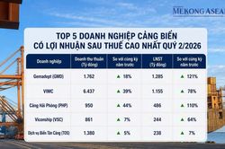 Ngành cảng biển quý 2/2026: Loạt doanh nghiệp 'ăn nên làm ra'