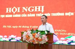 Đưa 4 dịch vụ h&agrave;nh ch&iacute;nh trong Đảng l&ecirc;n m&ocirc;i trường số