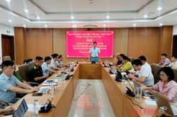Họp Ban Tổ chức chuẩn bị Lễ khai mạc Đại hội Thể dục thể thao tỉnh lần thứ X năm 2026
