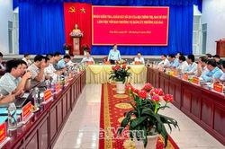 Đoàn kiểm tra, giám sát số 231 của Bộ Chính trị, Ban Bí thư làm việc với phường Giá Rai