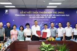 VNPT VINAPHONE - VAEDR: bắt tay mở ra kỷ nguyên học liệu số thế hệ mới
