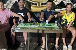 Mang thứ cất giấu tr&ecirc;n &ocirc; t&ocirc; v&agrave;o qu&aacute;n karaoke, L&ecirc; Thị Quỳnh c&ugrave;ng 2 người đ&agrave;n &ocirc;ng bị bắt giữ