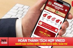 Tích hợp 5 loại giấy tờ trên VNeID để hưởng ưu đãi phí, lệ phí