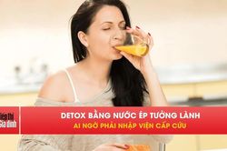 Uống 2 lít nước ép mỗi ngày, người phụ nữ phải cấp cứu