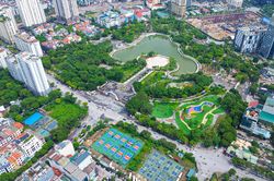 Cận cảnh nơi Hà Nội sắp mở phố đi bộ thông minh kết hợp không gian văn hóa