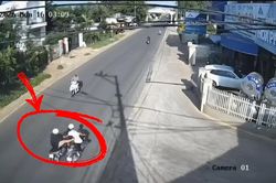 Thông tin mới vụ người đàn ông bị đạp ngã khi đang đi xe máy ở Đắk Lắk