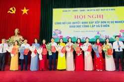 Sau sắp xếp, giáo dục Ô Diên hướng tới phát triển bền vững