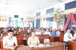 Giới thiệu pháp luật đất đai, thừa kế tới người dân xã Mỹ Đức