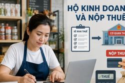 Hộ kinh doanh phải nộp thuế bao nhiêu khi có doanh thu dưới 1 tỷ đồng/năm