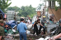 Hà Nội: Phường Phú Diễn ra quân cưỡng chế hàng loạt công trình vi phạm trên đất nông nghiệp sau phản ánh của báo chí