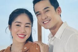 Lê Phương phản ứng khi 'chồng màn ảnh' Lương Thế Thành có động thái 'nịnh' vợ bầu
