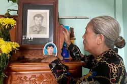 Gần 40 năm chờ ngày đón chồng liệt sĩ trở về quê hương