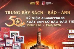 Trực tiếp Khai mạc Trưng b&agrave;y S&aacute;ch- B&aacute;o- Ảnh Kỷ niệm An ninh Thủ đ&ocirc; xuất bản Số b&aacute;o đầu ti&ecirc;n 15/8/1976- 15/8/2026