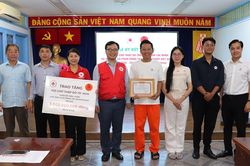 TP.HCM: Một nhà hảo tâm dành toàn bộ tiền lương trong 73 tháng cho hoạt động nhân đạo