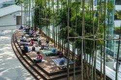 Sân bay Hàn Quốc thành 'điểm tránh nóng' của người cao tuổi
