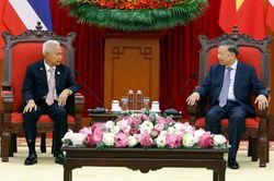 Tổng Bí thư, Chủ tịch nước tiếp Chủ tịch Quốc hội kiêm Chủ tịch Hạ viện Thái Lan