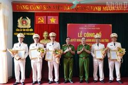 Công an Điện Biên thành lập Đội Chữa cháy và Cứu nạn, cứu hộ khu vực Sam Mứn