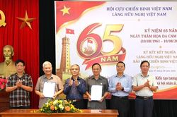 Làng Hữu nghị Việt Nam kỷ niệm 65 năm thảm họa da cam, ký kết nghĩa với Báo Cựu chiến binh Việt Nam