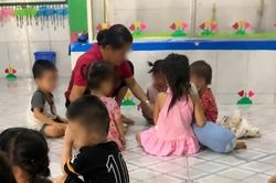 Xác minh vụ bảo mẫu có dấu hiệu bạo hành trẻ mầm non