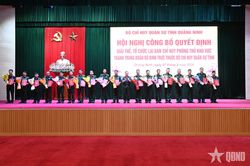 Quảng Ninh thành lập Trung đoàn Bộ binh 17 và Trung đoàn Bộ binh 18