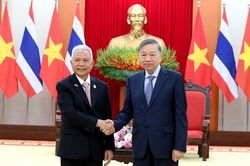 Tổng Bí thư, Chủ tịch nước Tô Lâm tiếp Chủ tịch Quốc hội kiêm Chủ tịch Hạ viện Thái Lan