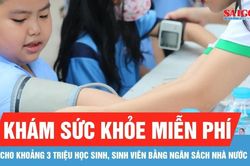 TPHCM khám sức khỏe định kỳ miễn phí cho 3 triệu học sinh, sinh viên từ năm học 2026-2027