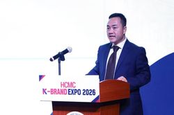 Gần 200 gian hàng tham gia HCMC K-Brand Expo 2026