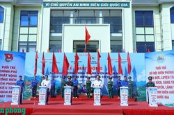 Phát động triển khai công trình 'Thắp sáng đường biên - Đường cờ Tổ quốc'