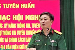 Bế mạc tập huấn kiến thức, kỹ năng thông tin, tuyên truyền thực hiện Đề án 1219