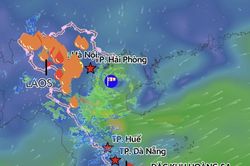 Áp thấp nhiệt đới hình thành ngay trên Vịnh Bắc Bộ