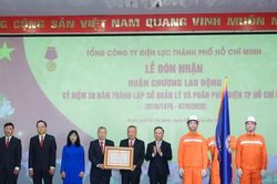 EVNHCMC kỷ niệm 50 năm thành lập và đón nhận Huân chương Lao động hạng Ba