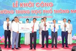 [VIDEO] Petrovietnam chung tay x&acirc;y dựng Trường THPT Nam Đ&agrave;n 1, chắp c&aacute;nh kh&aacute;t vọng tri thức tr&ecirc;n qu&ecirc; hương B&aacute;c