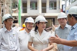 Đẩy nhanh tiến độ xây dựng các trường học thuộc Bộ Dân tộc và Tôn giáo